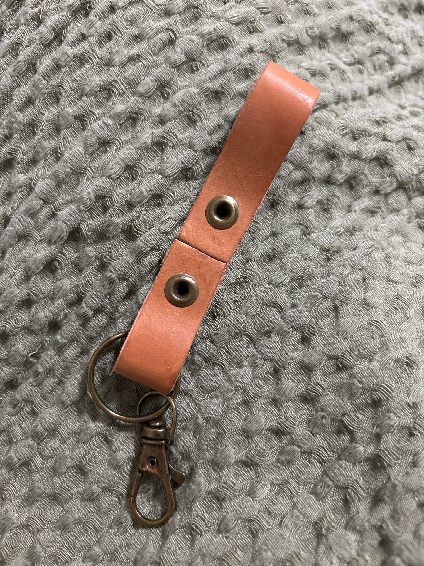 Here For The Nudes Mini Keychain Loop