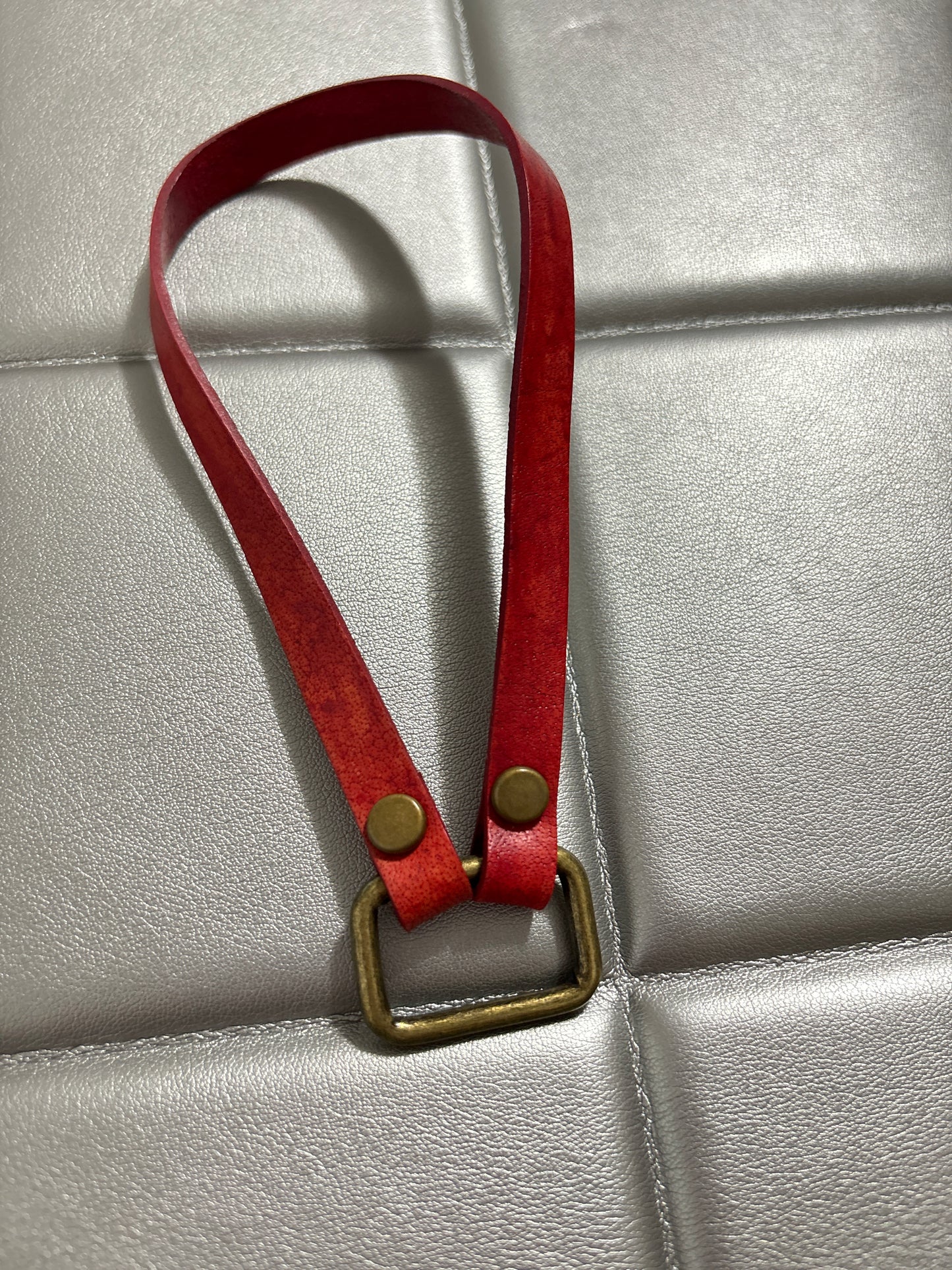 Summer Cherries Red Wristlet Keychain